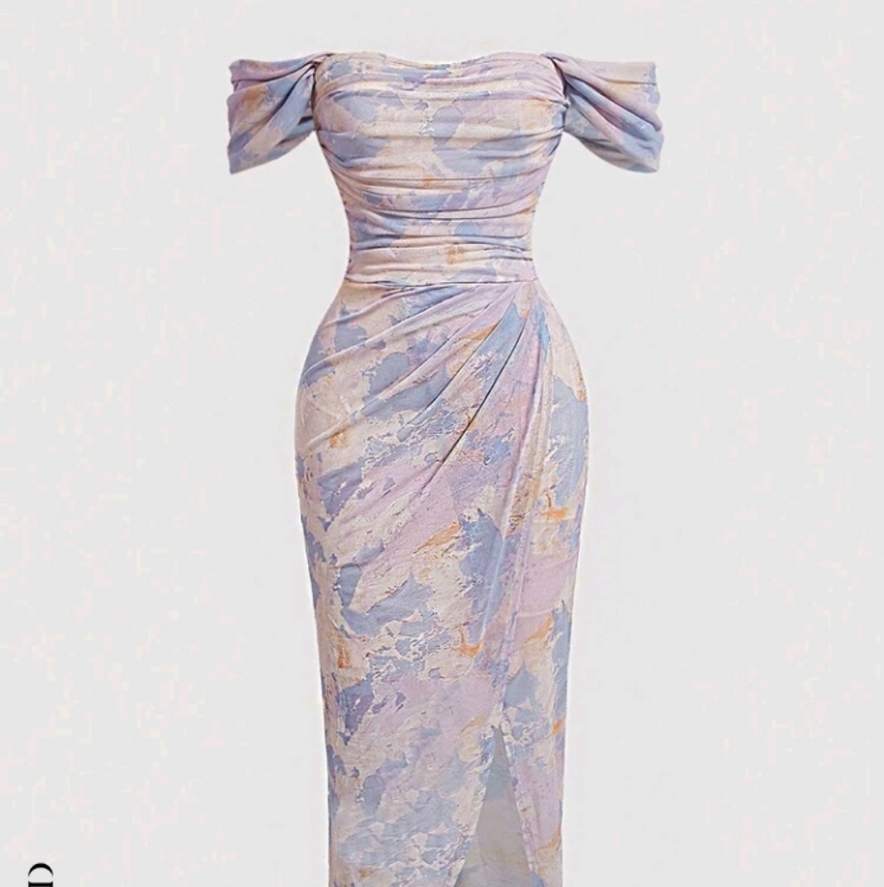Off shoulder bodycon dress